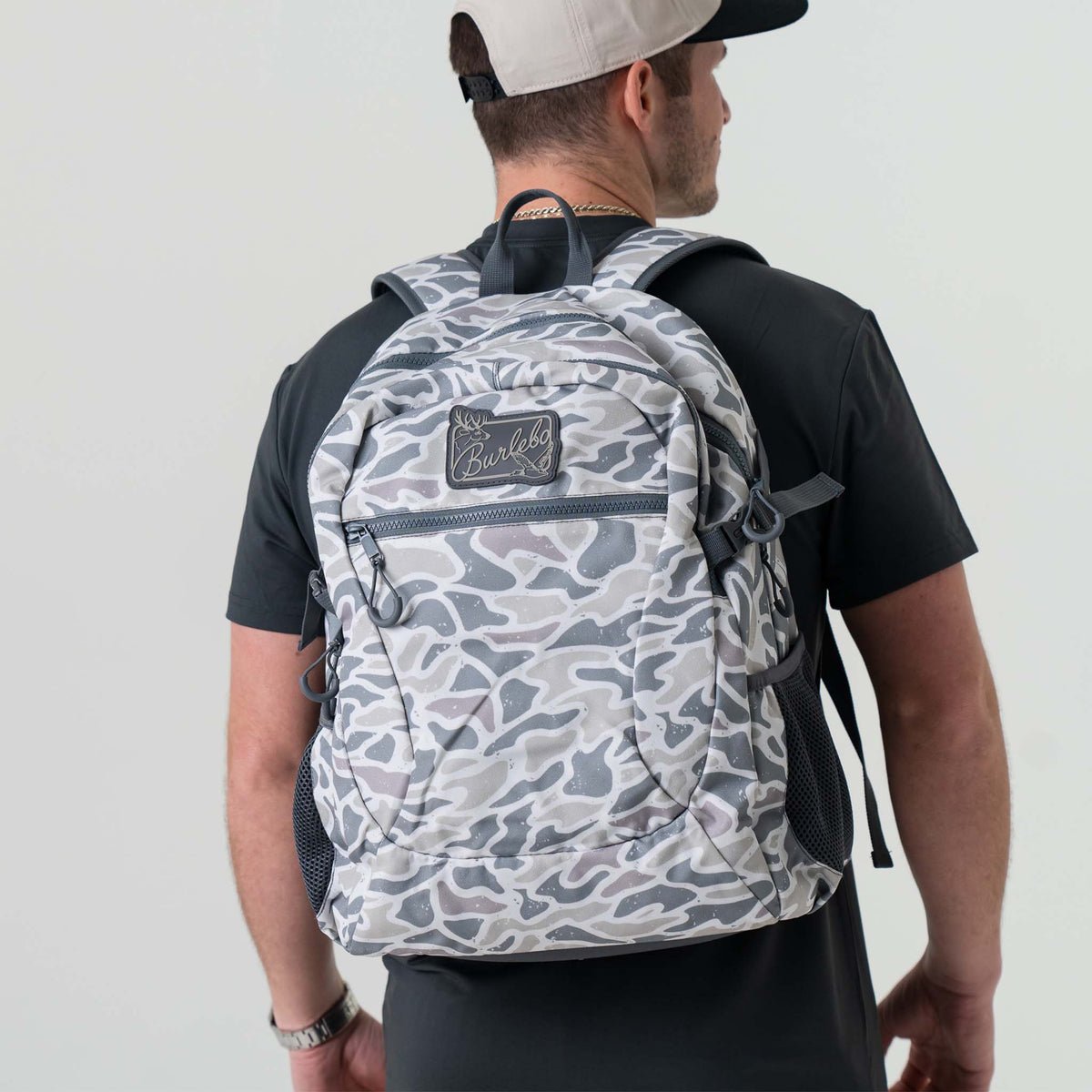 Backpack in White Camo