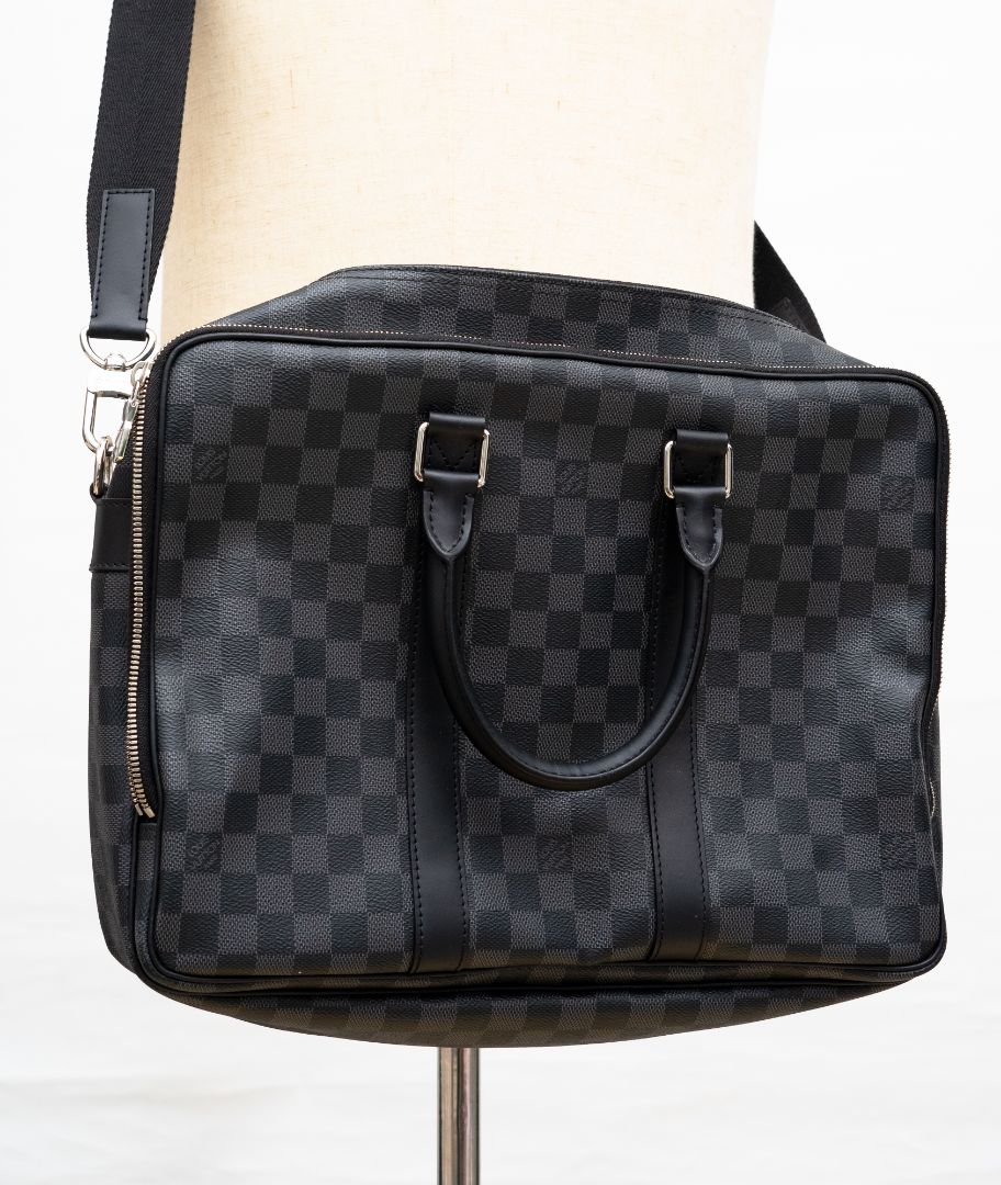 Louis Vuitton Damier Briefcase Crossbody Bag