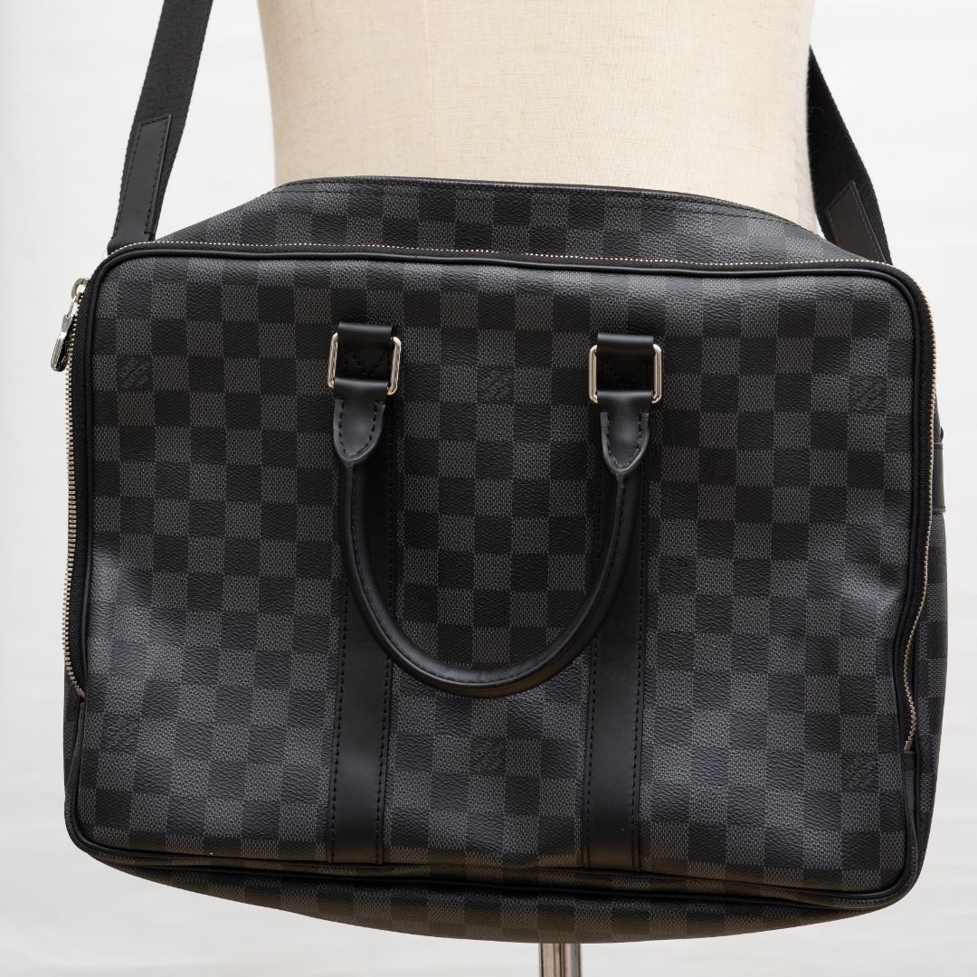 Louis Vuitton Damier Briefcase Crossbody Bag
