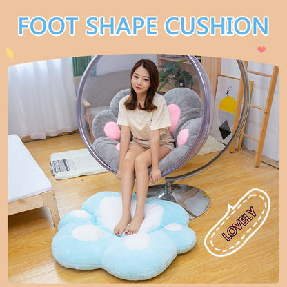 Chair Cushions, Cute Cat Paw Shape Plush Seat Cushions For Home Office Hotel Café New Style 2021