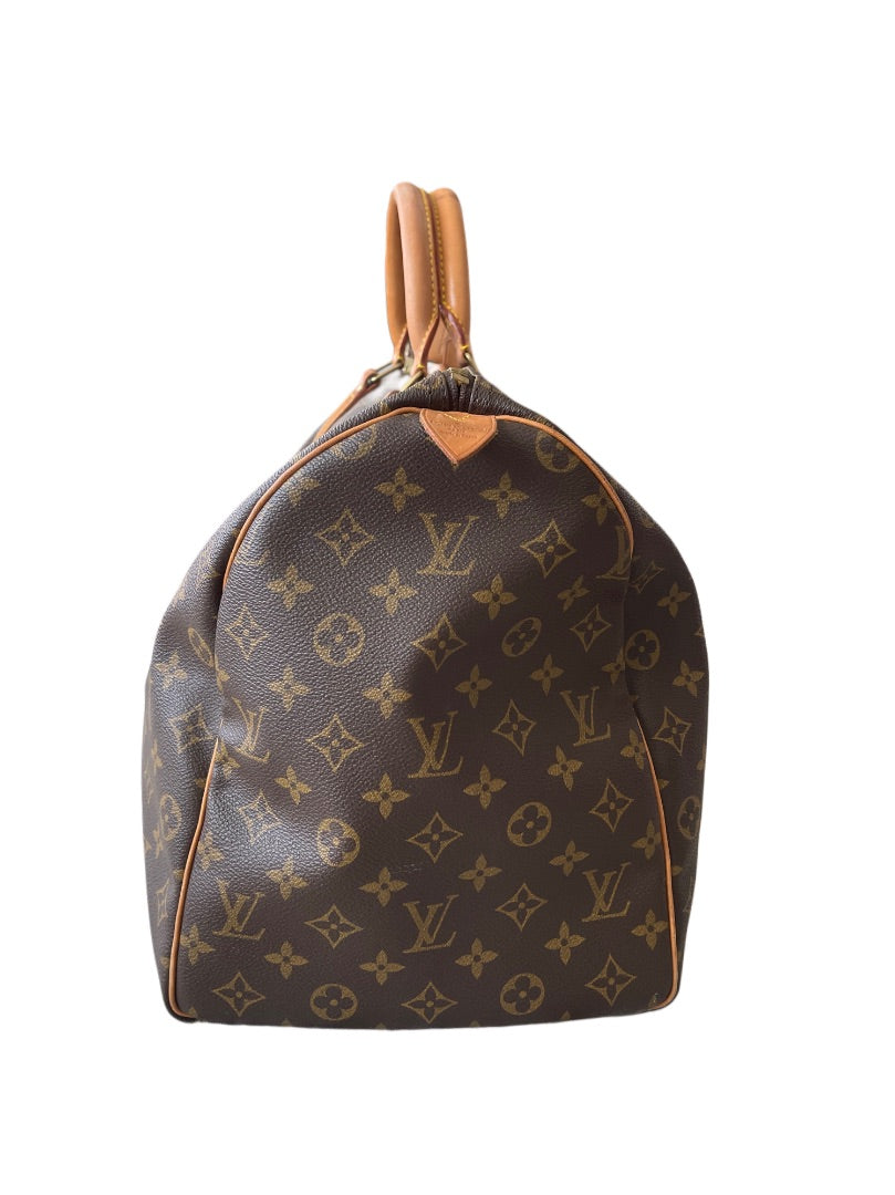 Louis Vuitton Brown Canvas Monogram Keepall 50 bag