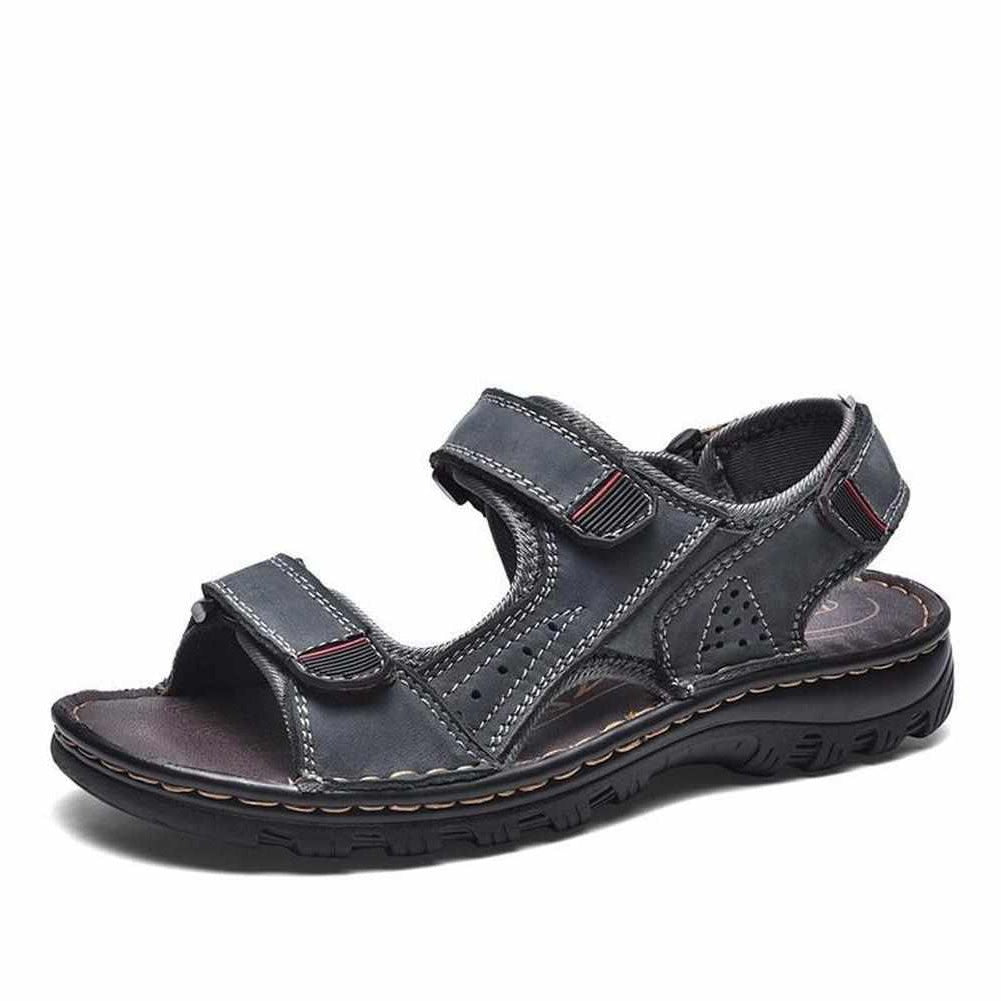 Saint Morris Quest Leather Sandals