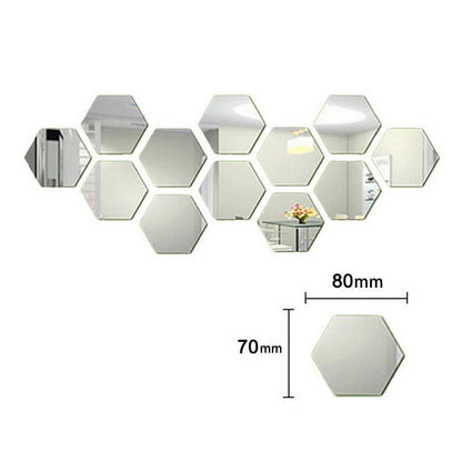 Diy Feather Plume 3D Mirror Wall Sticker For Living Room Art Home Decor Vinyl Decal Acrylic Sticker Mural Wall Decor Wallpaper