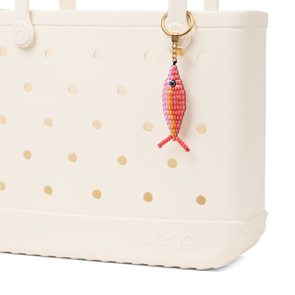 Bogg'd & Charmed Beaded Fish Charm