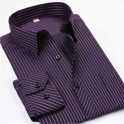 Sky Madrid Striped Dress Shirt
