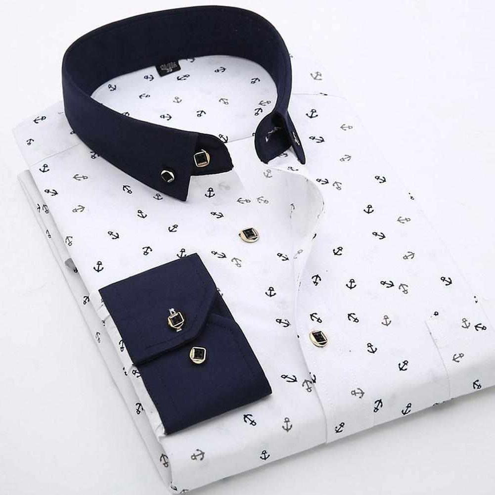 Sky Madrid Anchor Long Sleeve Shirt