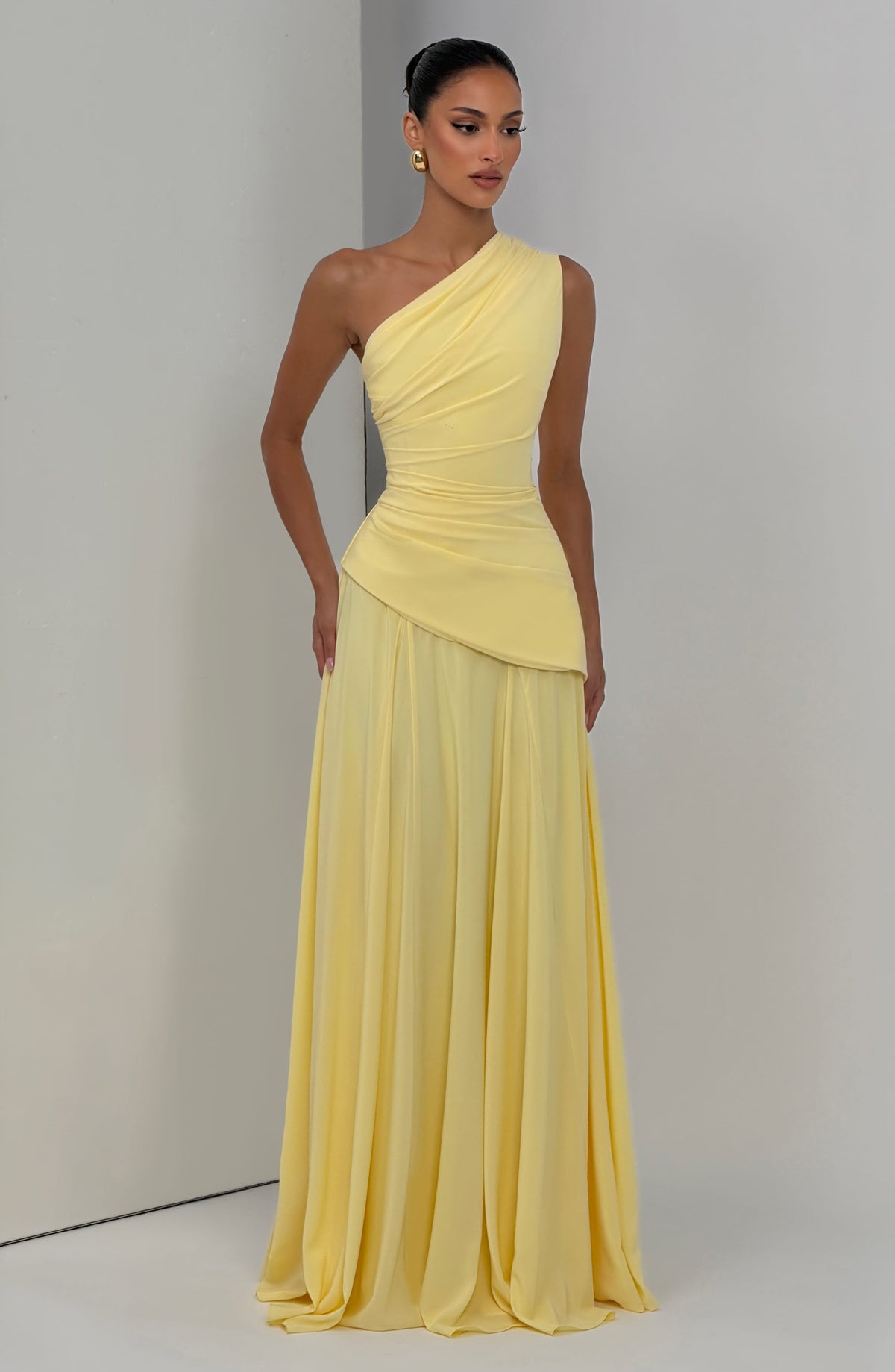 Bianca Maxi Dress - Lemon