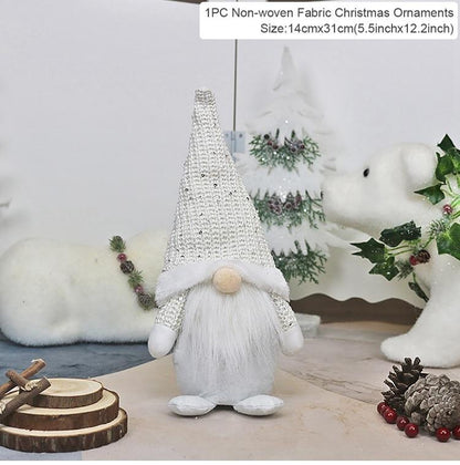 Gnome Christmas Faceless Doll Merry Christmas Decorations For Home Cristmas Ornament Xmas Navidad Natal New Year
