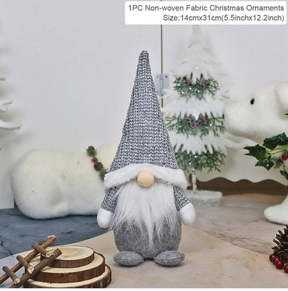 Gnome Christmas Faceless Doll Merry Christmas Decorations For Home Cristmas Ornament Xmas Navidad Natal New Year