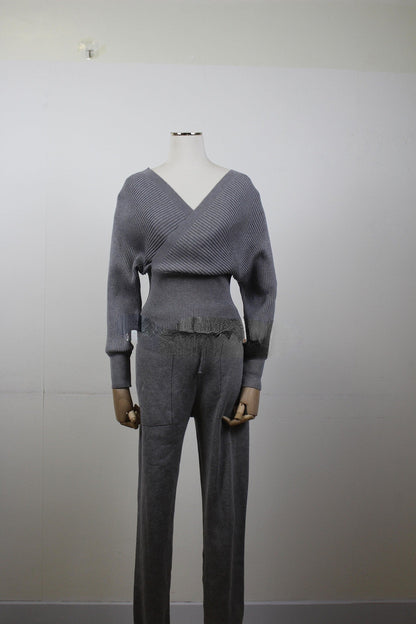 Jesika 2 Pieces  Knitweed Set