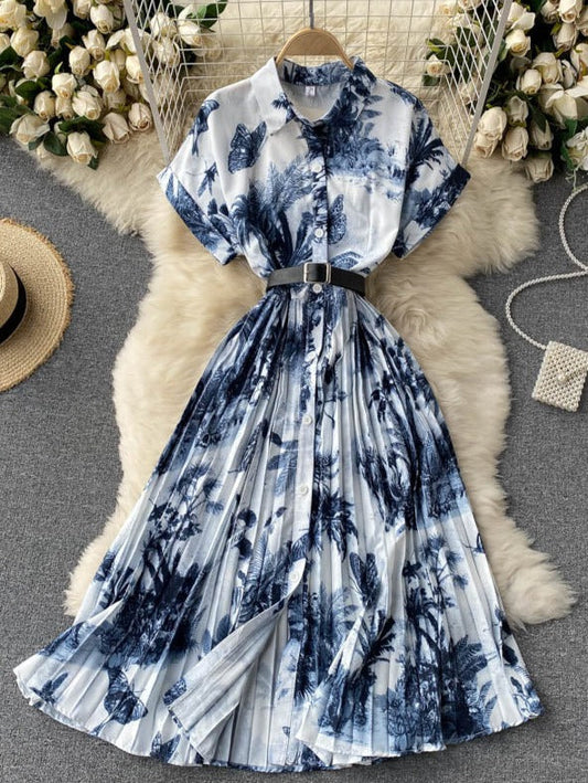 Monna Palm Dress
