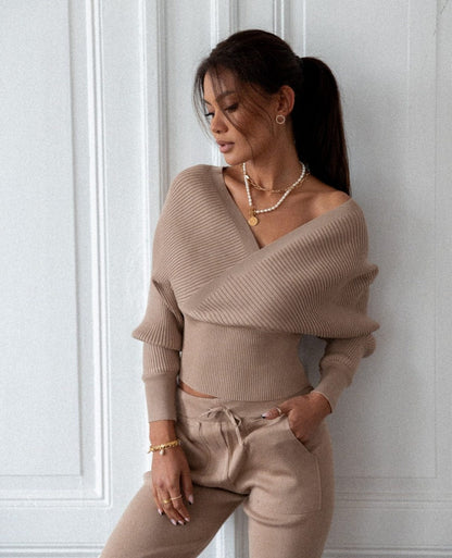 Jesika 2 Pieces  Knitweed Set