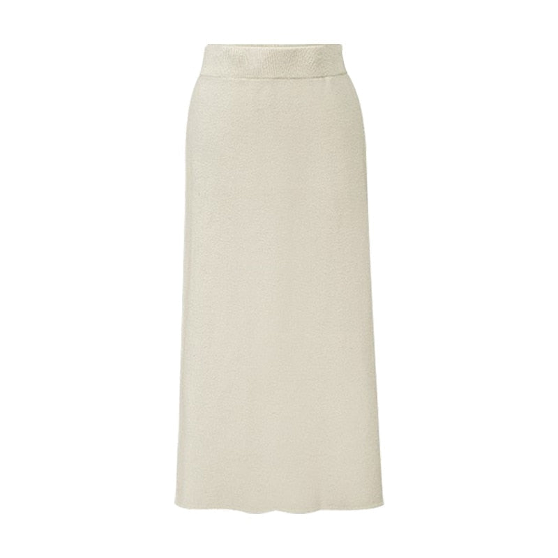 Knit Midi Skirt