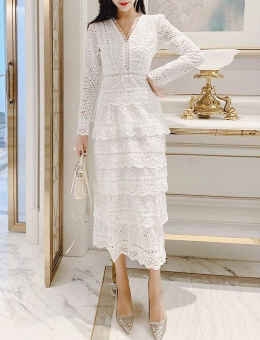 Samanta Embroidered Dress