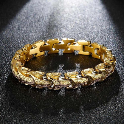 Sky Madrid Stainless Steel Dragon Bracelet