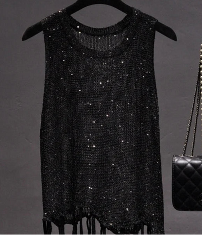 Mendy Sequined Top