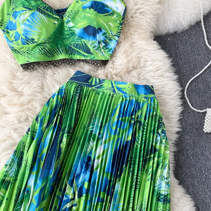 Natalia Top & Skirt Set