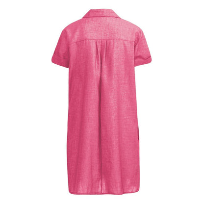 O Hals Casual Solid Boven Knie Jurk Mouw Losse Party Mini Jurk Vrouwen Off Shoulder Party Dress