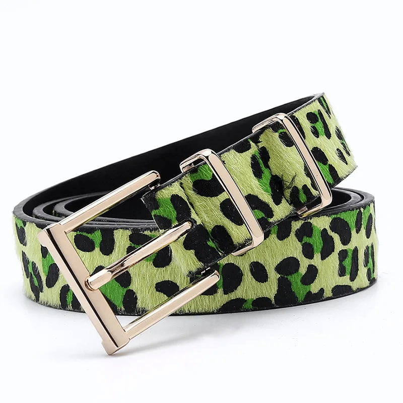 Demi Leopard Belt