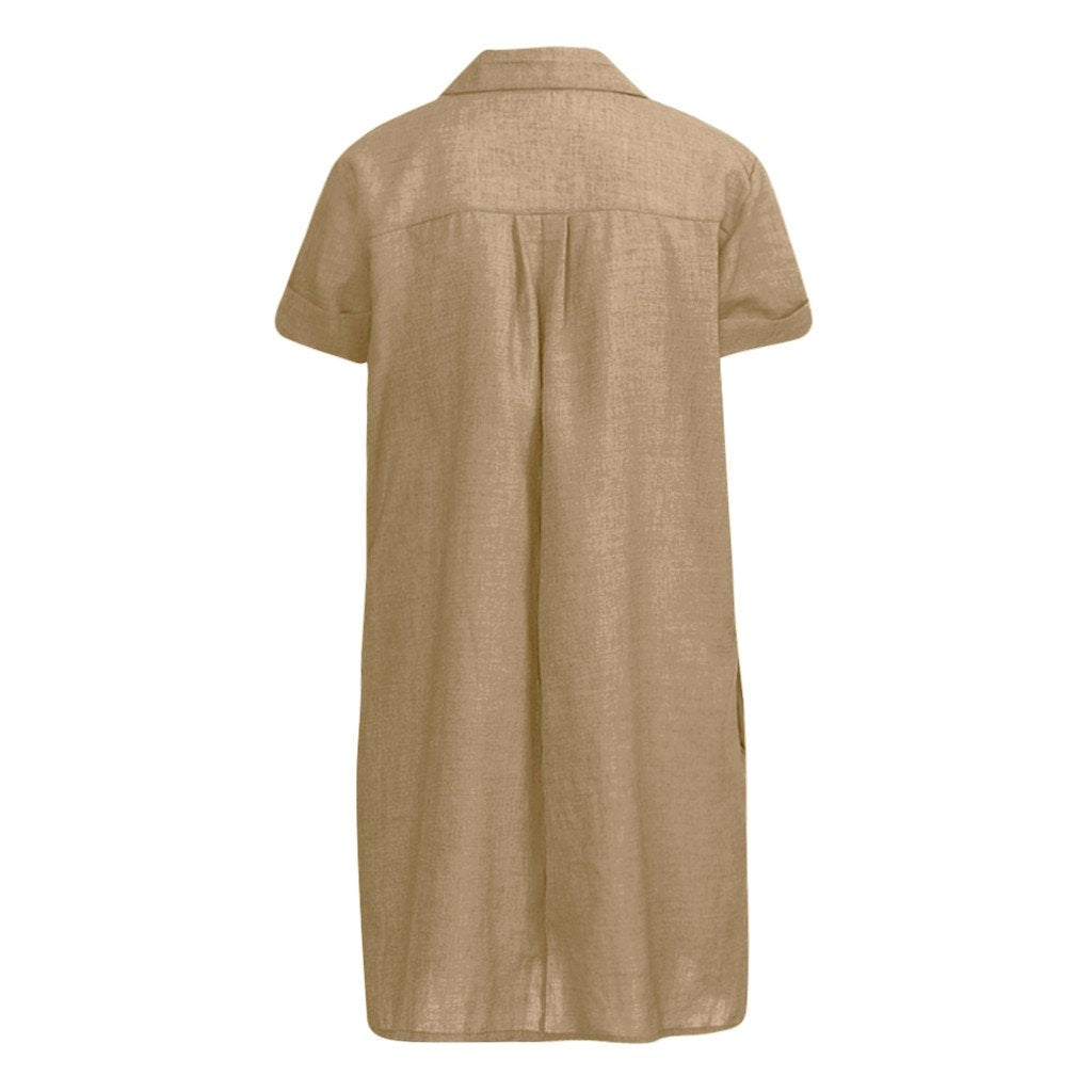 O Hals Casual Solid Boven Knie Jurk Mouw Losse Party Mini Jurk Vrouwen Off Shoulder Party Dress