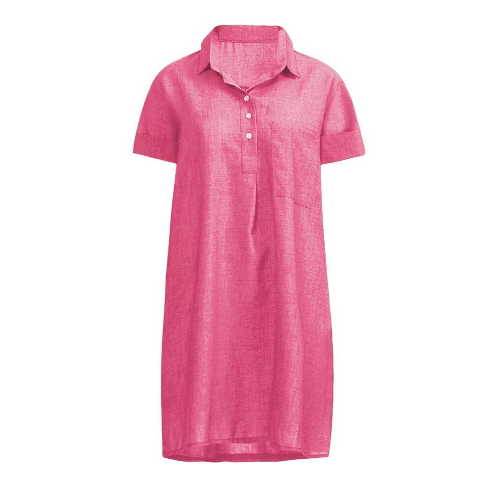 O Hals Casual Solid Boven Knie Jurk Mouw Losse Party Mini Jurk Vrouwen Off Shoulder Party Dress