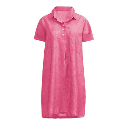O Hals Casual Solid Boven Knie Jurk Mouw Losse Party Mini Jurk Vrouwen Off Shoulder Party Dress