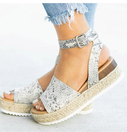 Women Sandals Plus Size Wedges Summer Flip Flop Platform Sandals