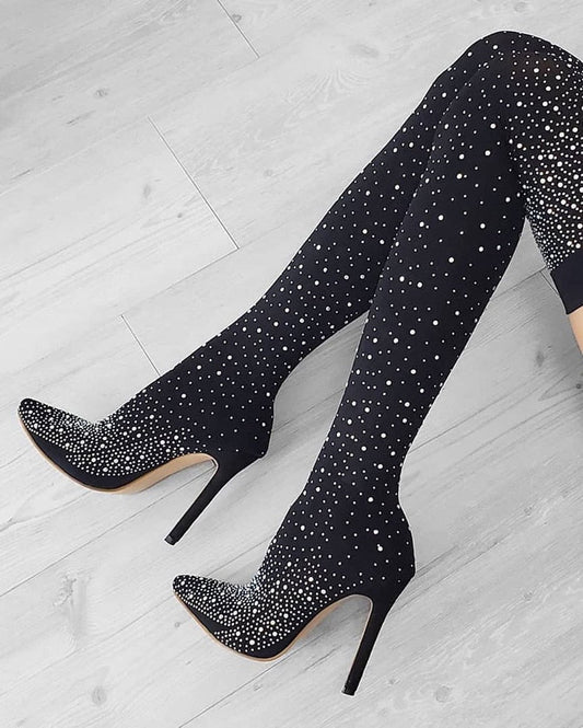 Mika Chrystal Heels