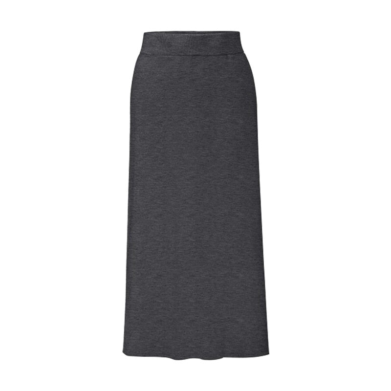 Knit Midi Skirt