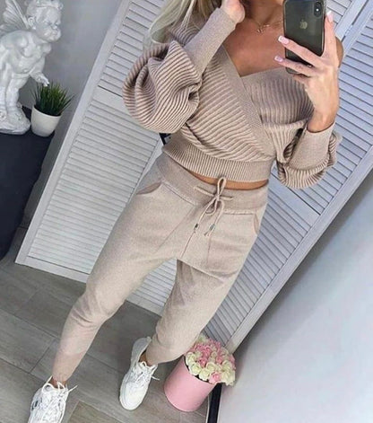 Jesika 2 Pieces  Knitweed Set