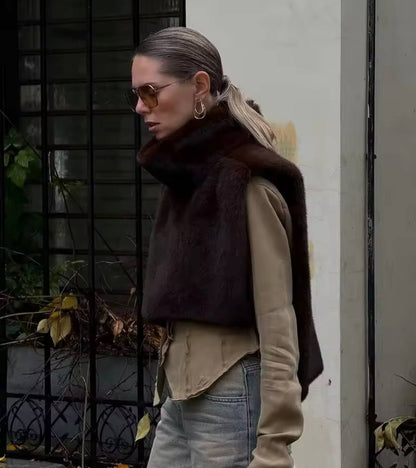 Enje Fur Vest