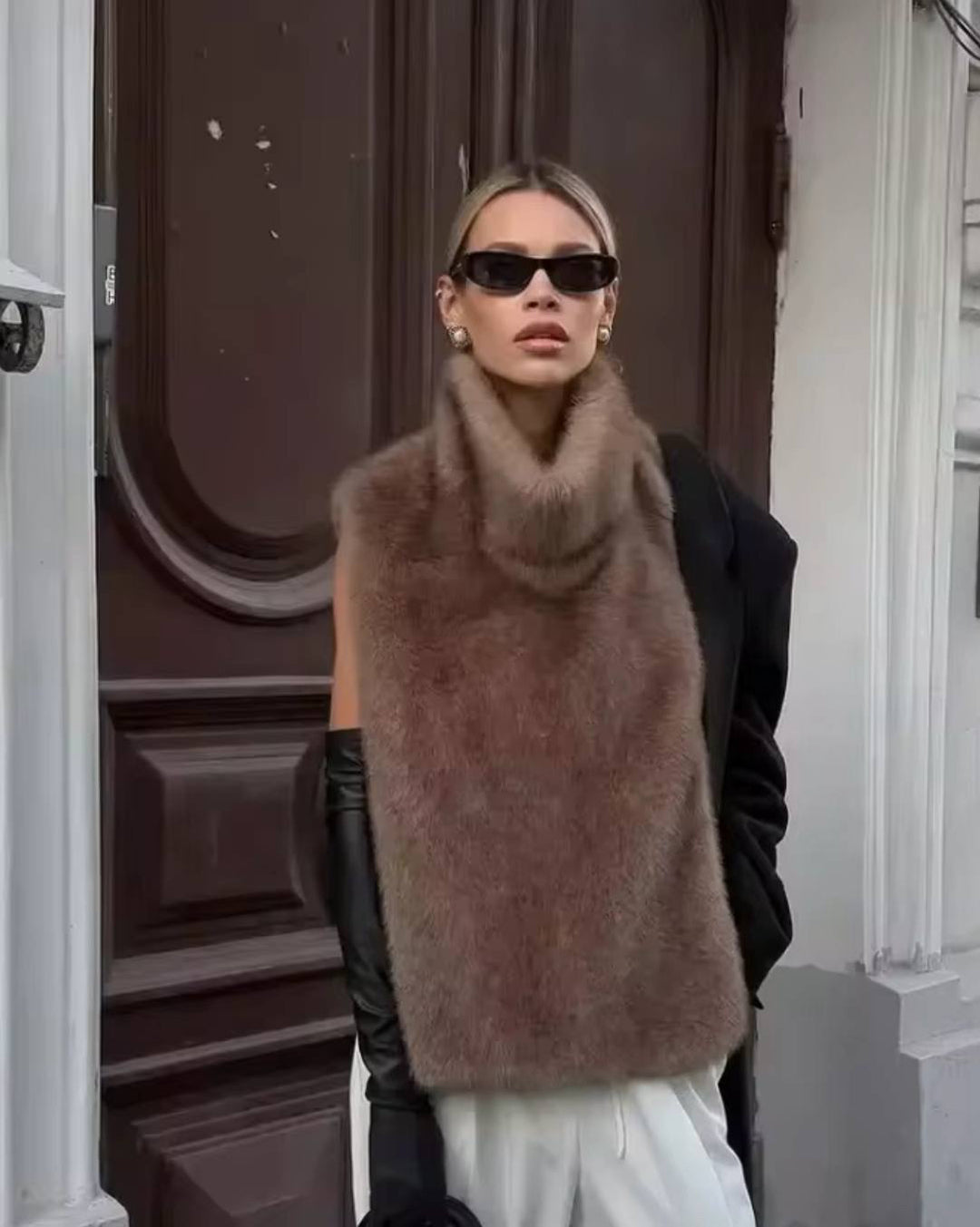 Enje Fur Vest