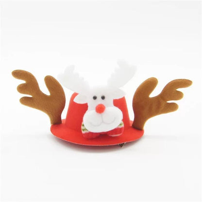 Warm Winter Xmas Pet Dog Clothes Coat Jacket Santa Christmas Clothing For Small Medium Dog Cat Pet Supplies S-Xl