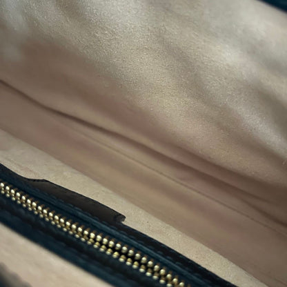 Gucci Jackie 1961 small leather shoulder black bag
