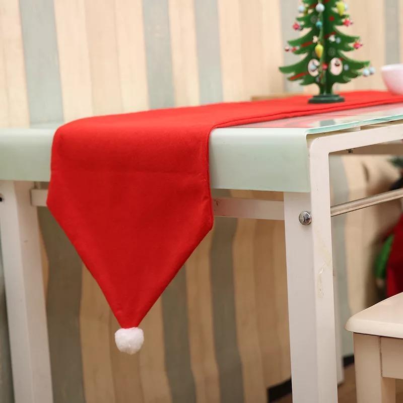 176X34Cm Christmas Table Runner Table Mat Set Cotton Tablecloth