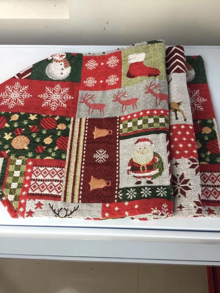 2017 Christmas Table Flag Santa Claus Deer Cloth Covers Hot Christmas Decoration Supply, Tablecloths Xmas, New Year Decoration