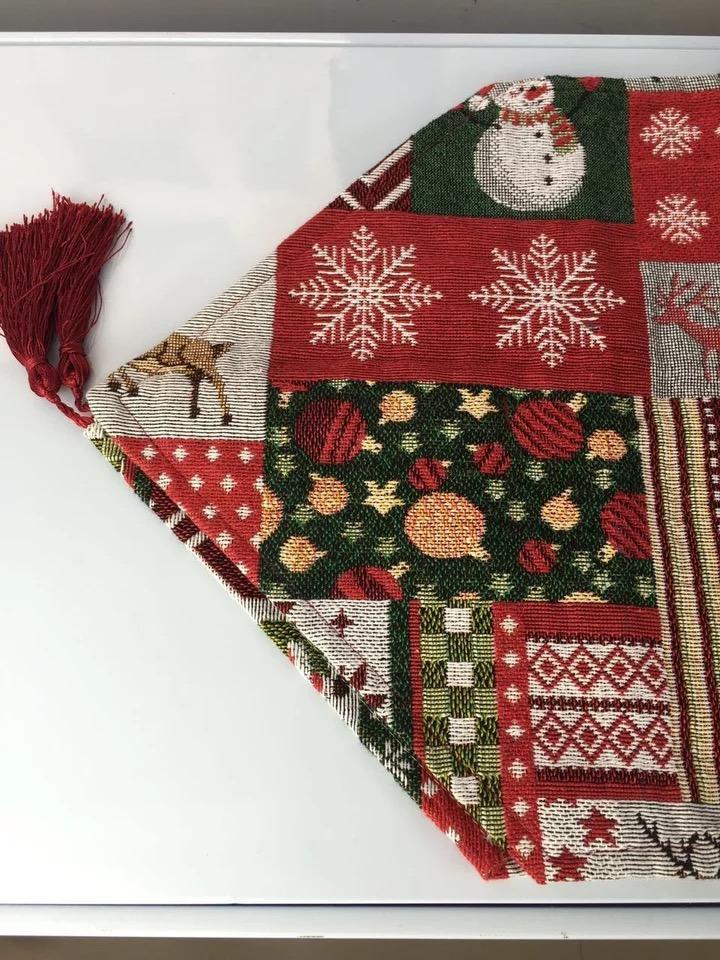 2017 Christmas Table Flag Santa Claus Deer Cloth Covers Hot Christmas Decoration Supply, Tablecloths Xmas, New Year Decoration