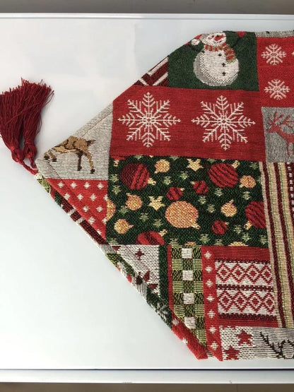 2017 Christmas Table Flag Santa Claus Deer Cloth Covers Hot Christmas Decoration Supply, Tablecloths Xmas, New Year Decoration