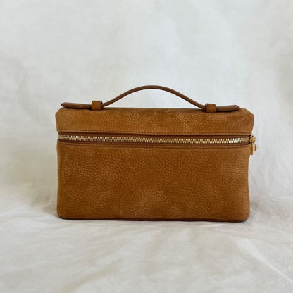 Loro Piana Bon Ton Brown/Sun Gold  Extra Pocket L19 Bag