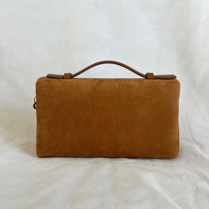Loro Piana Bon Ton Brown/Sun Gold  Extra Pocket L19 Bag