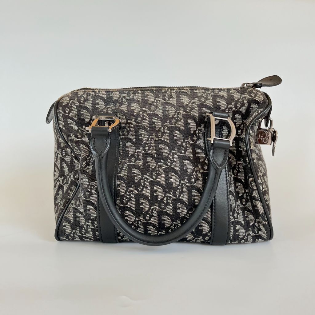 Christian Dior Vintage Boston Trotter 25cm Bag