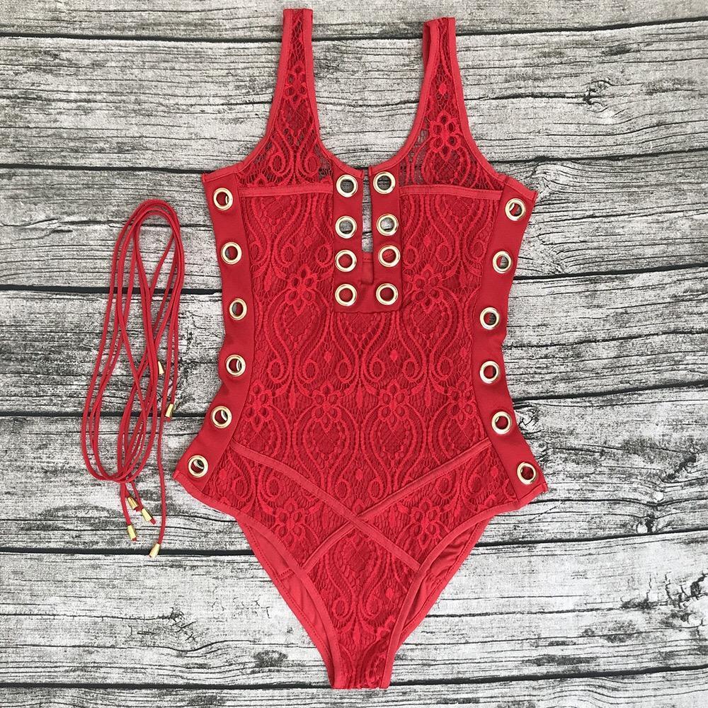 Lace 6 Color Sexy Swimsuit