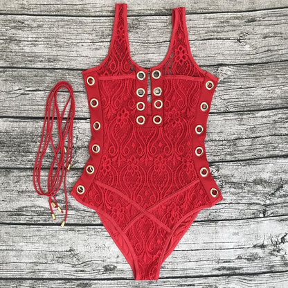 Lace 6 Color Sexy Swimsuit