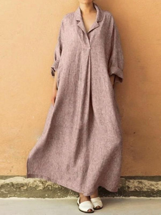 Black Linen Dress