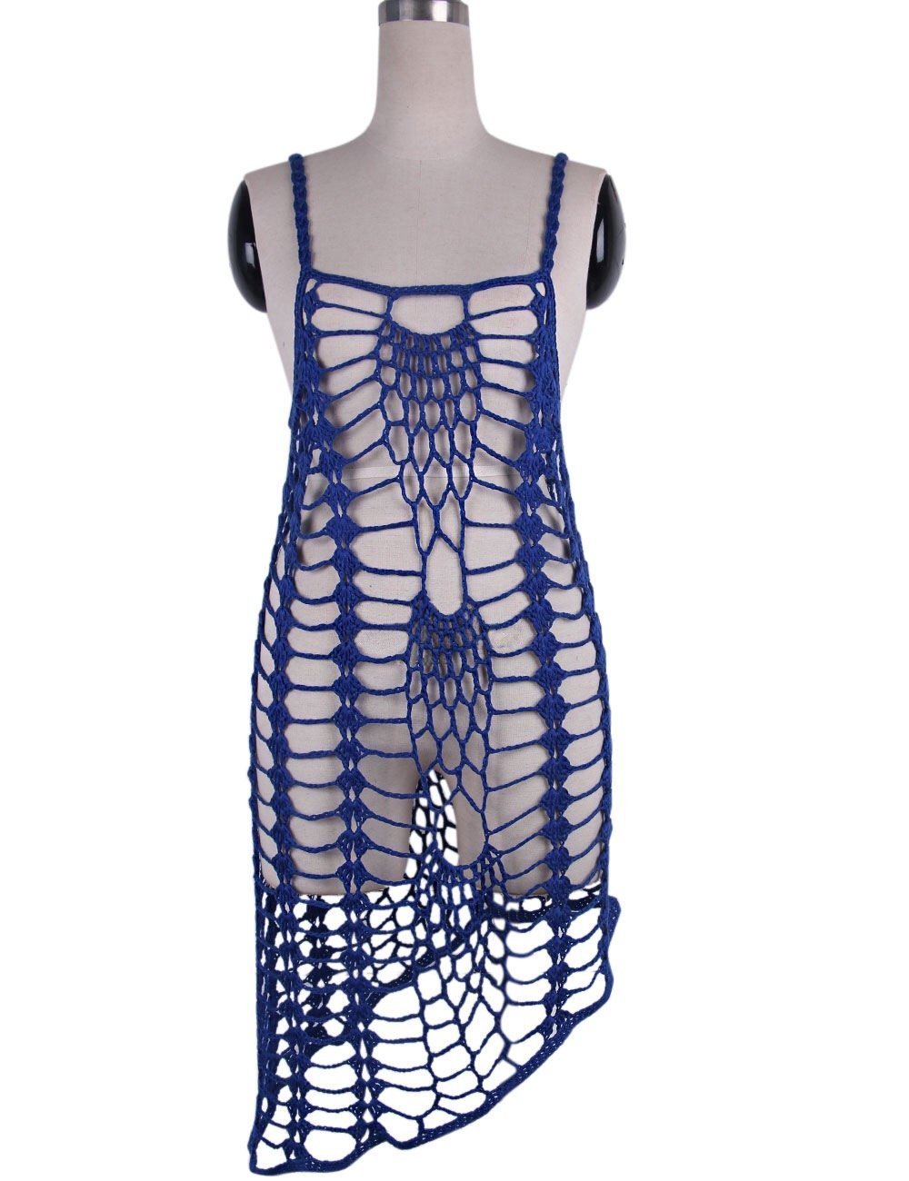 2018 Beach New Style Beach Blouse Lace Harness Knit Blouse