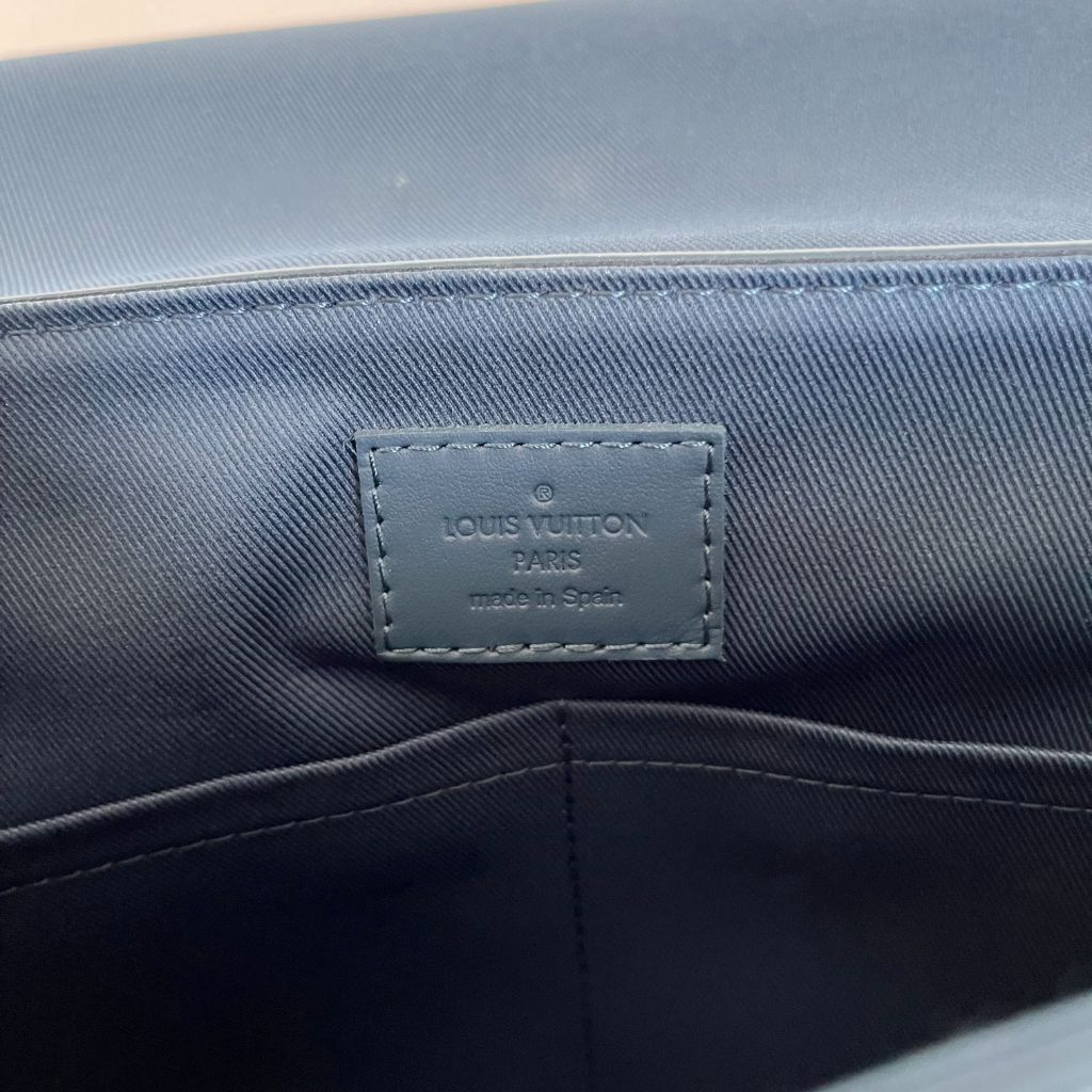 Louis Vuitton Blue Aerogram Messenger bag