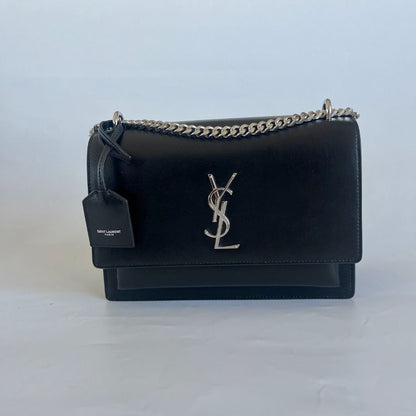 Saint Laurent Sunset Crossbody Leather bag