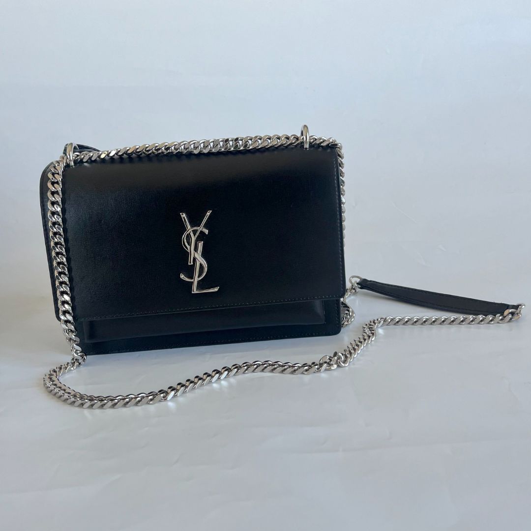 Saint Laurent Sunset Crossbody Leather bag