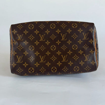 Louis Vuitton Fuscia Monogram Perforated Canvas Limited Edition Speedy 30 Bag