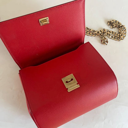 Givenchy Red Mini Pandora Box Bag